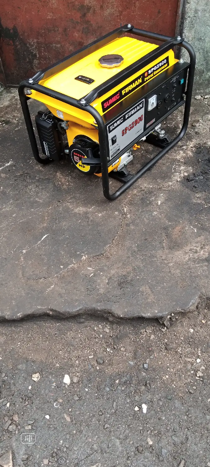 2 Months Old 2.5KVA SUMEC FIRMAN SPG2900 Generator + Receipt
