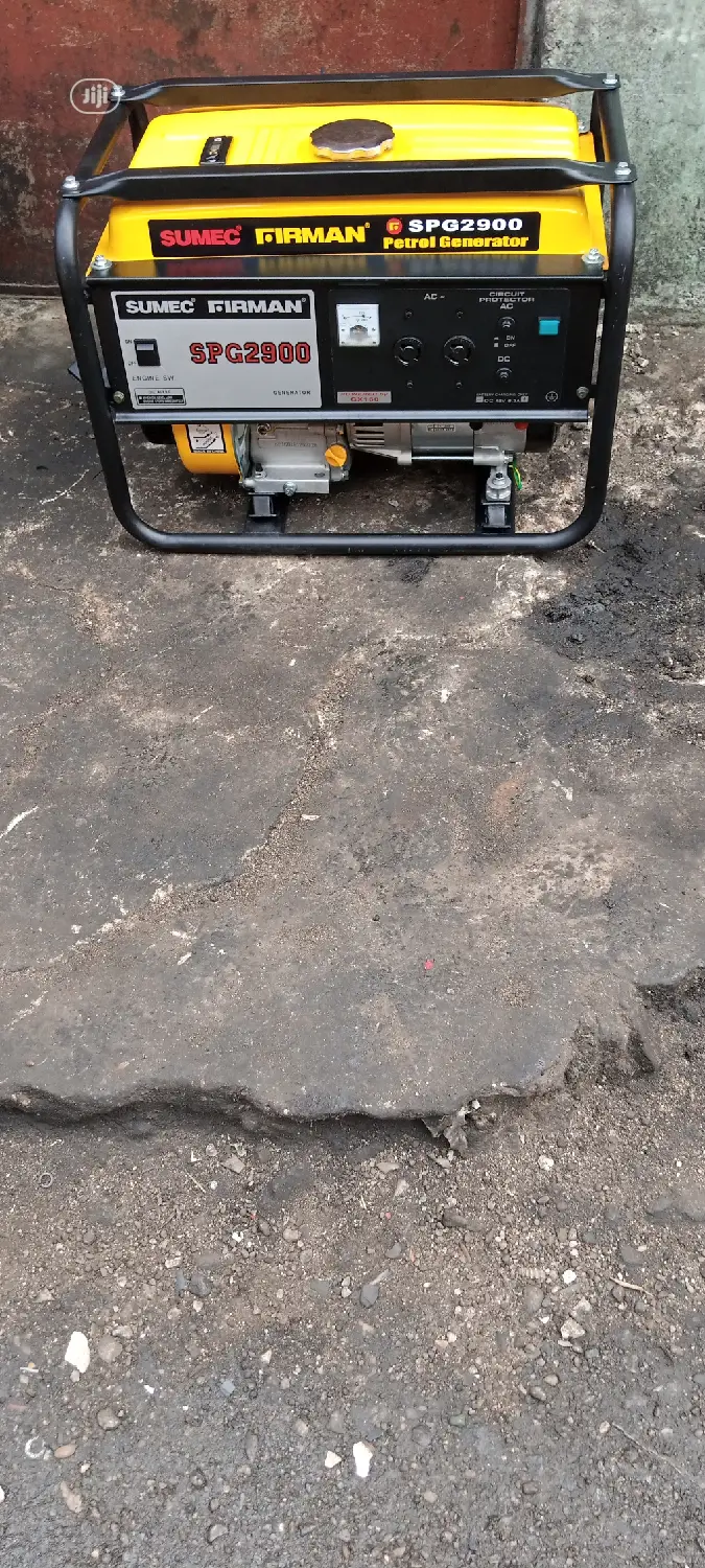 2 Months Old 2.5KVA SUMEC FIRMAN SPG2900 Generator + Receipt