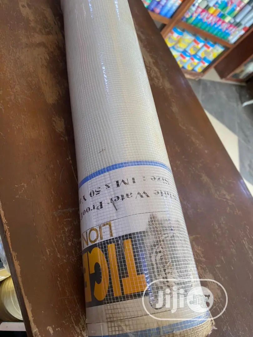 White Fiberglass Mesh
