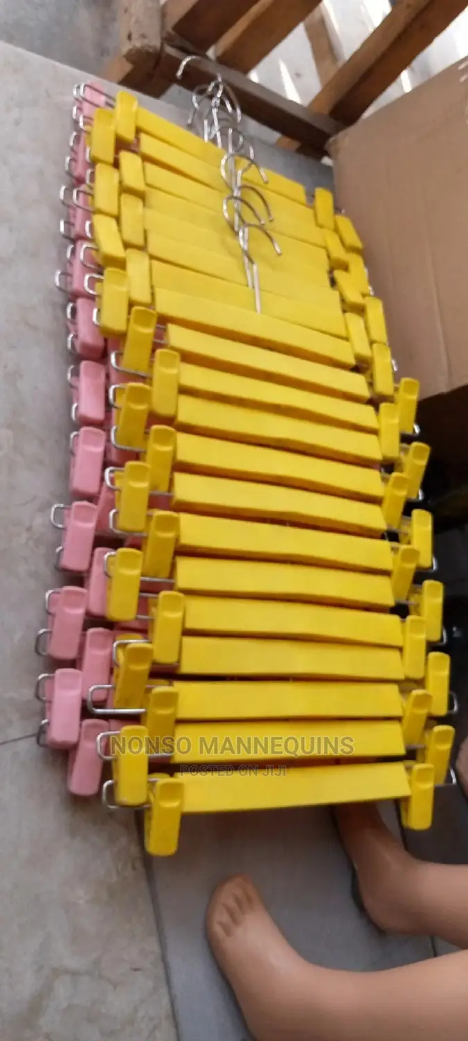 Clip Hangers for Skirts and Trousers