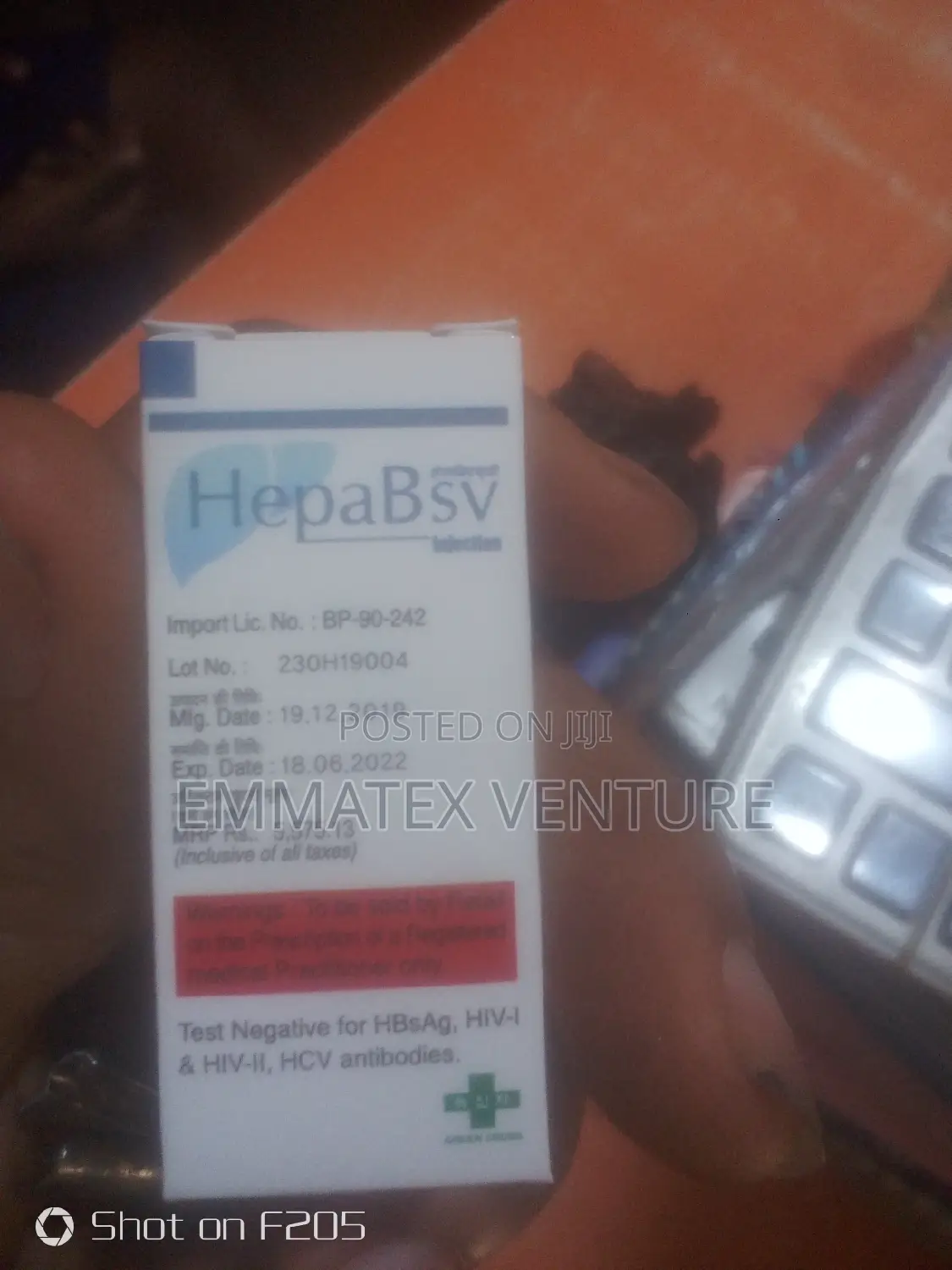 Hepatitis B Immunoglobulin Injection Original