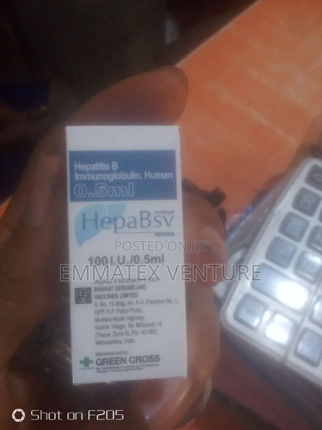 Hepatitis B Immunoglobulin Injection Original