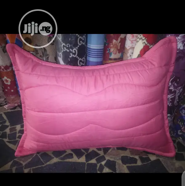Single Pc. High-Quality Fibre Designer Sleeping Pillow.