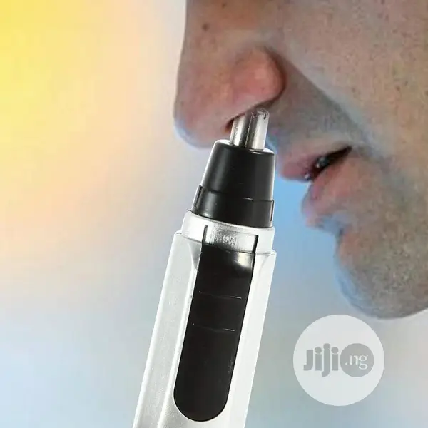 Portable Nose Ear Hair Trimmer(Silver-Bz-001)