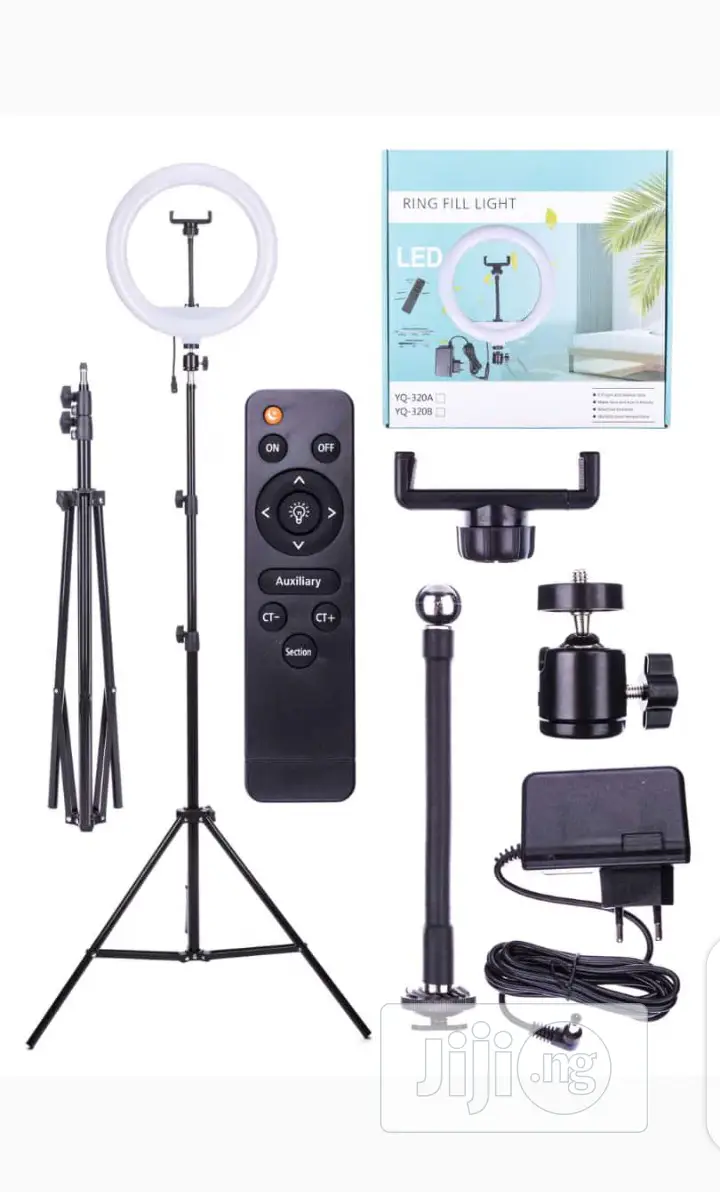 Ring Light With Remote for Live Streaming. 12inches Stand
