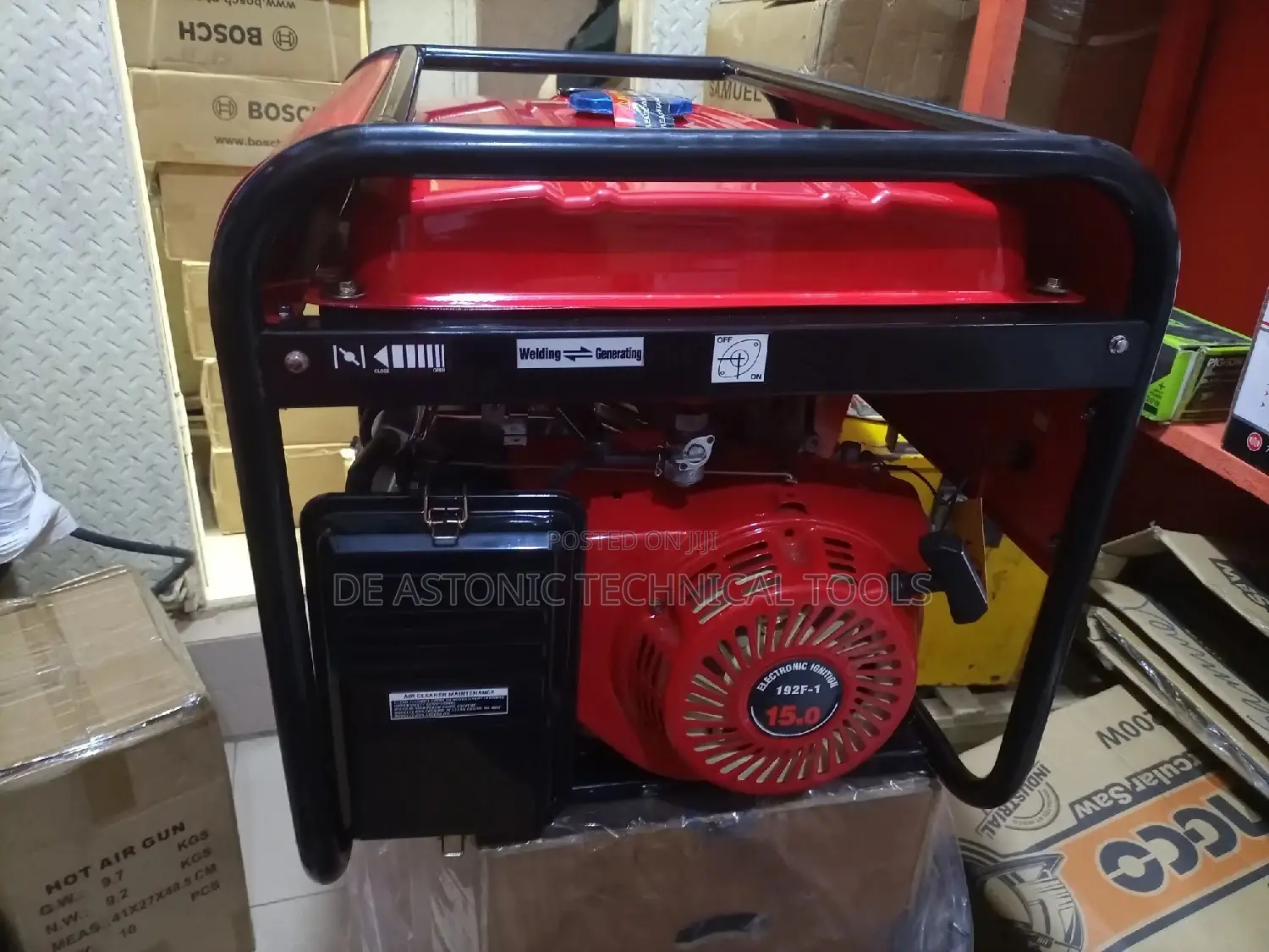 Domiya Gaseoline Start and Weld Machine