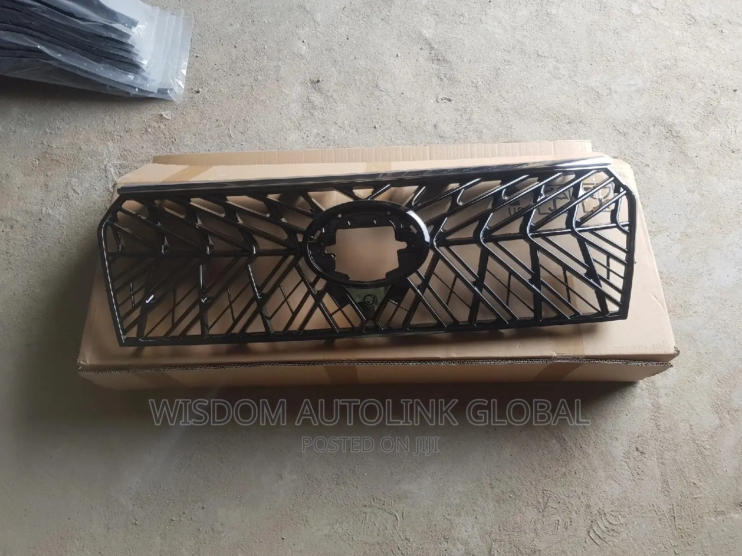 Front Grill For Toyota Land Cruiser Prado 2018-2022 Basket Design
