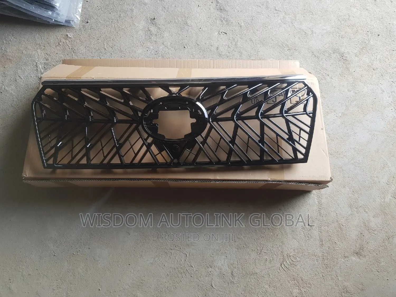 Front Grill For Toyota Land Cruiser Prado 2018-2022 Basket Design