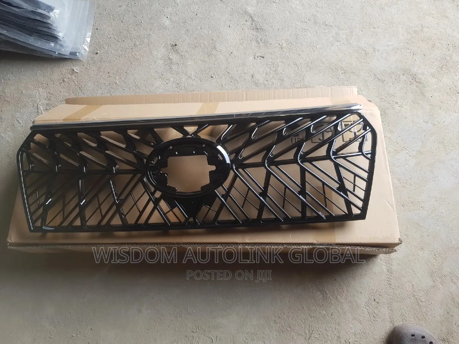 Front Grill For Toyota Land Cruiser Prado 2018-2022 Basket Design