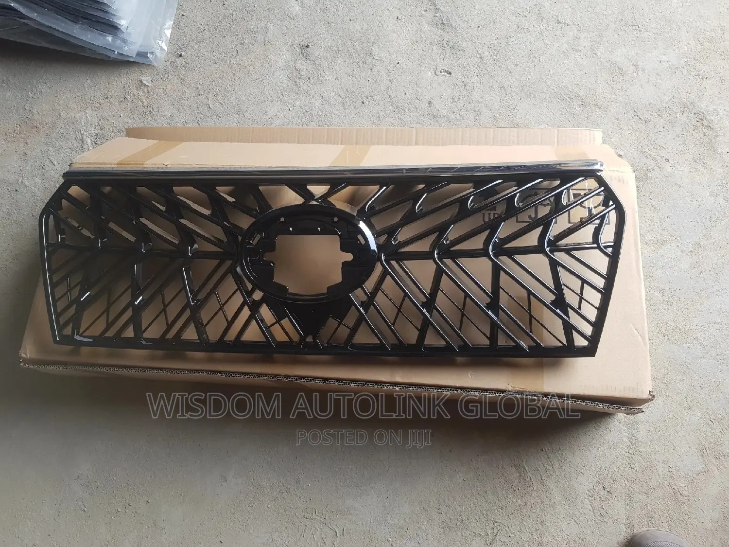 Front Grill For Toyota Land Cruiser Prado 2018-2022 Basket Design
