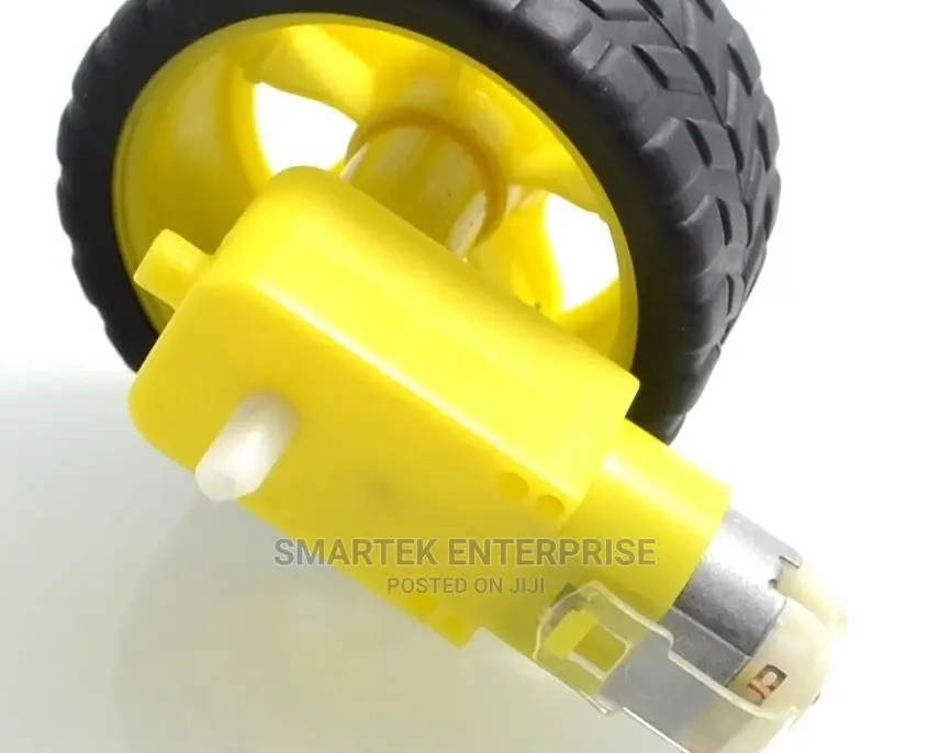 Dc TT Gear Motor + Wheel Arduino Robot Car Wheel