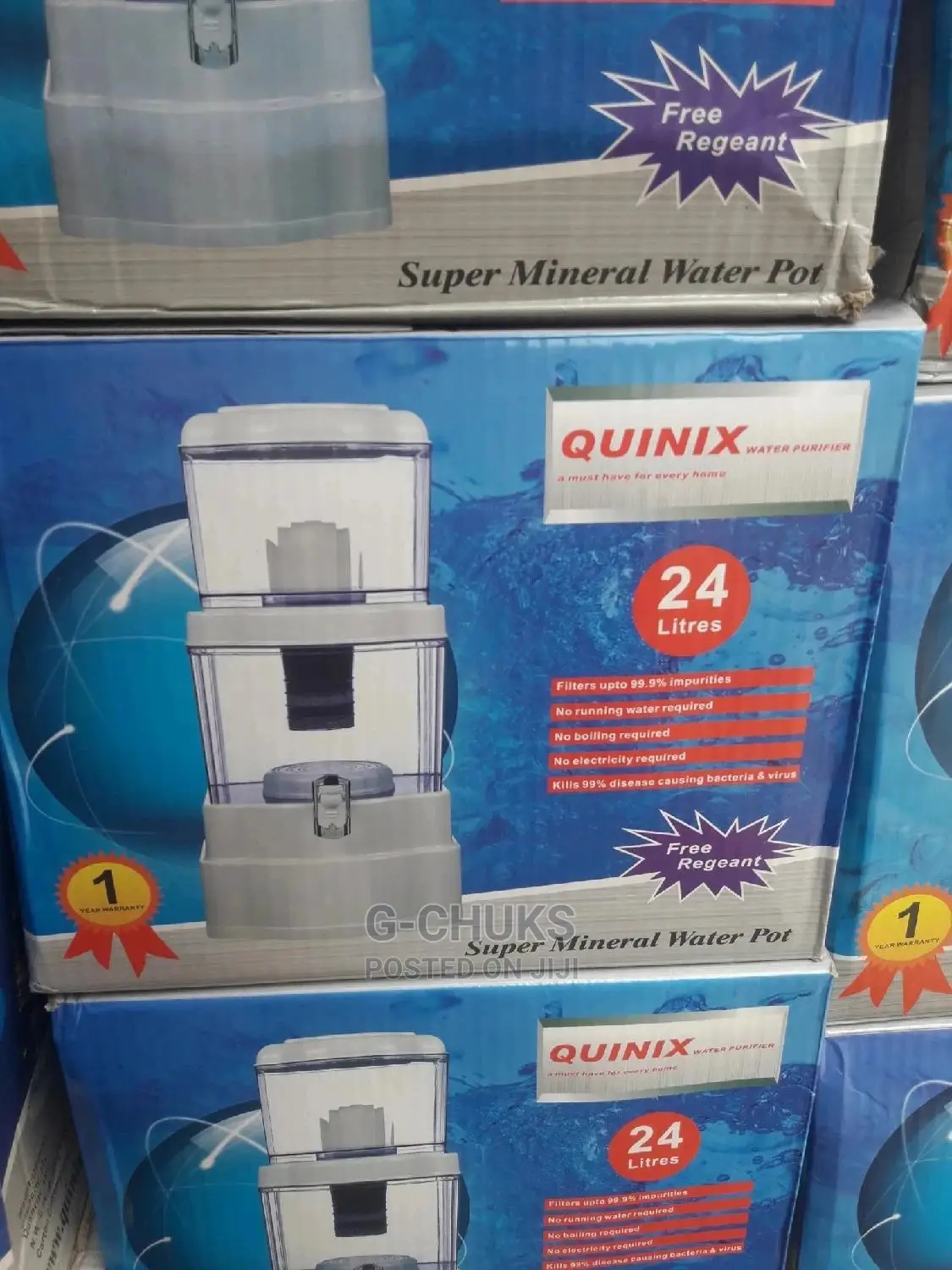 Quinix 24litres Water Purifer