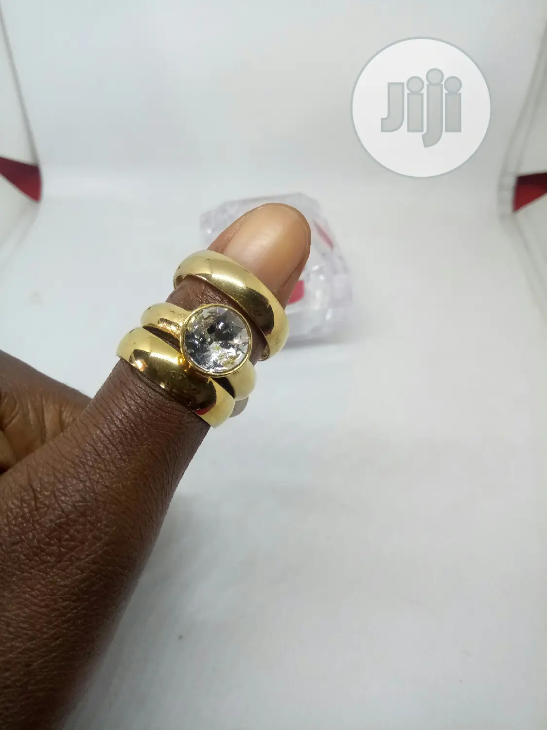 Rose Indiana Couples Set of Wedding Ring 0012 - Gold