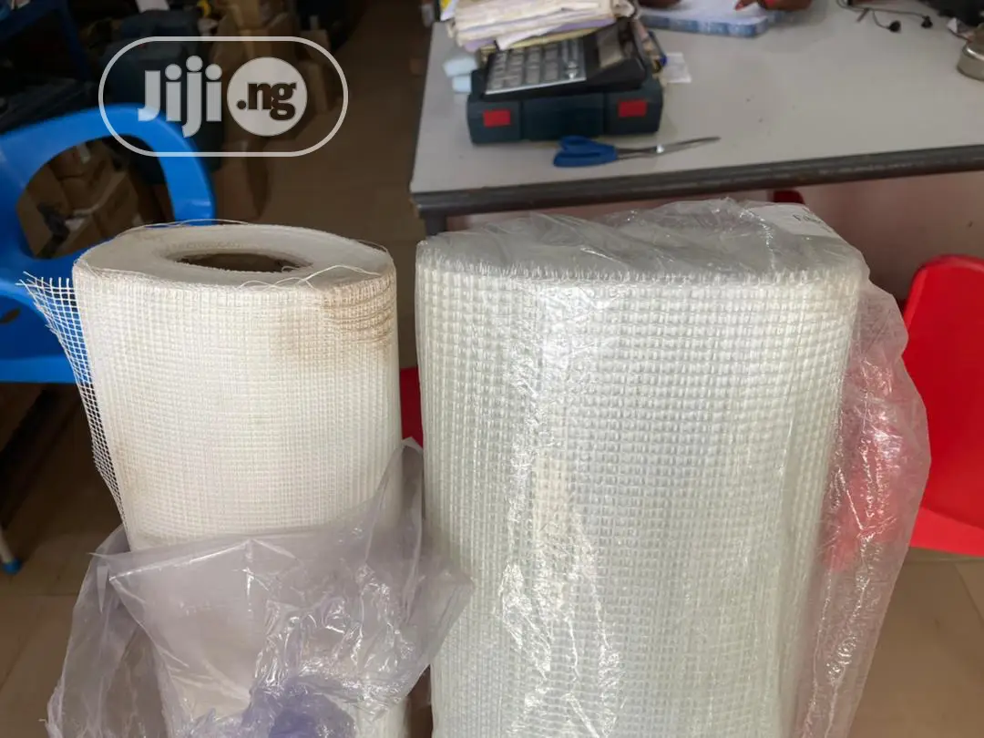 White Fiberglass Mesh