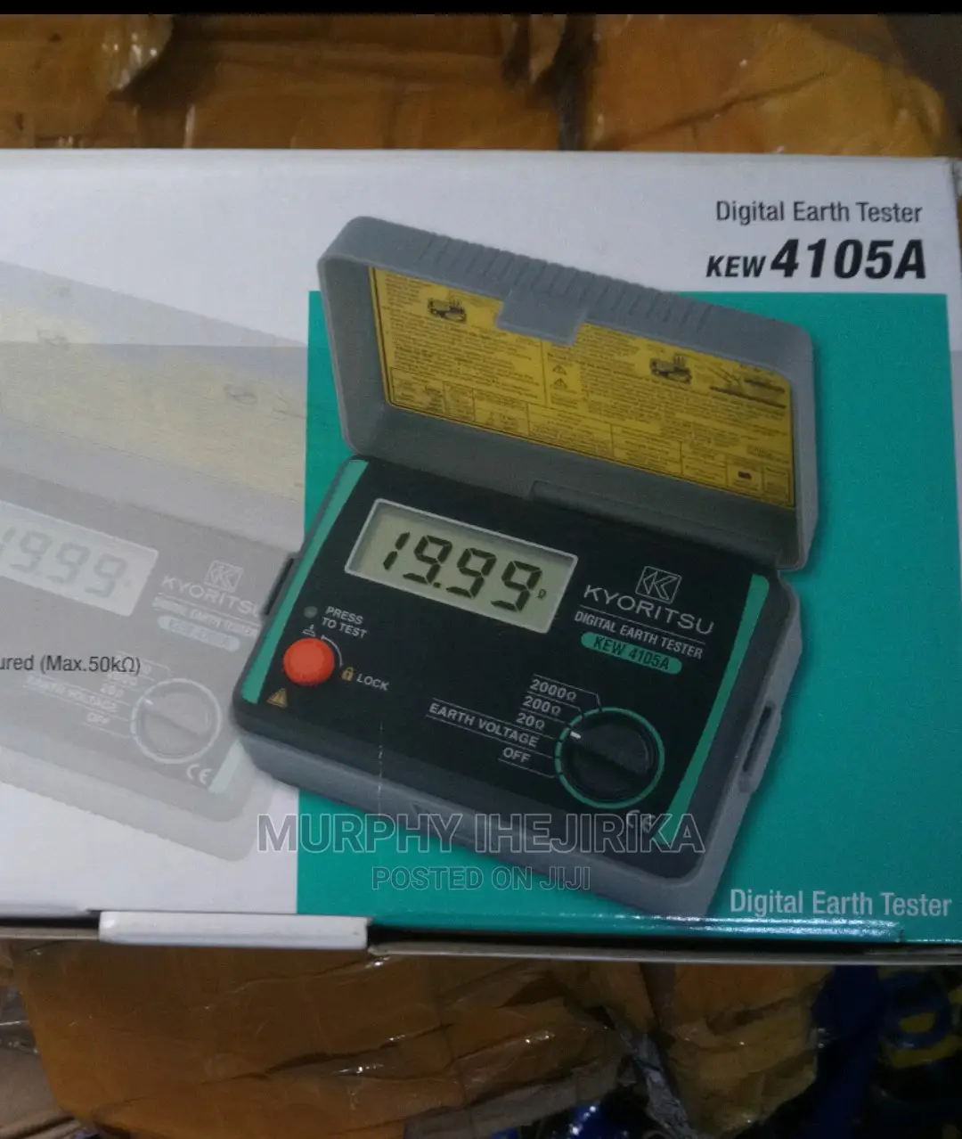 Kyoritsu Earth Resistance Tester KEW 4105A