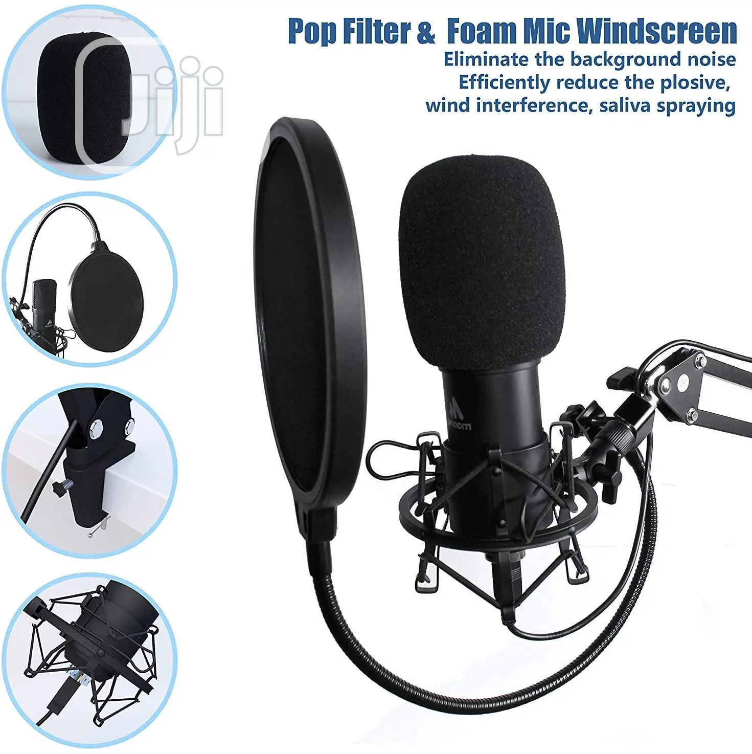 Maono Usb Microphone for Podcast -Au04