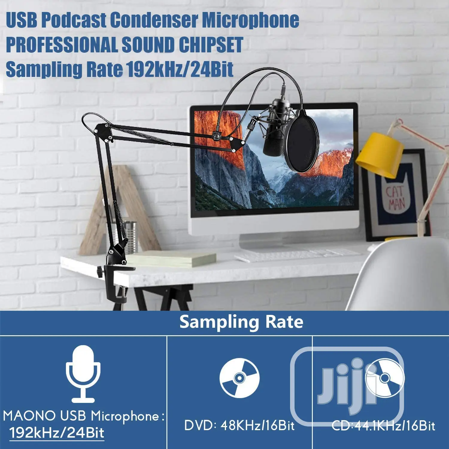 Maono Usb Microphone for Podcast -Au04