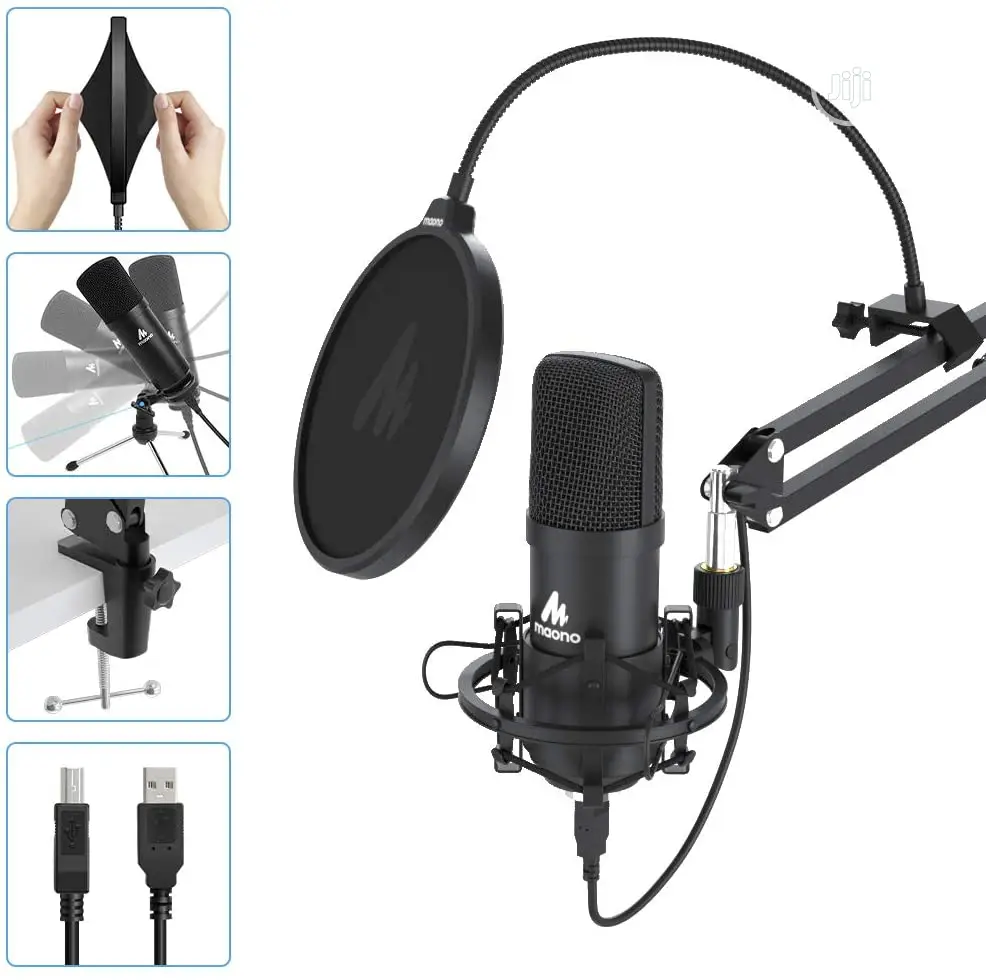 Maono Usb Microphone for Podcast -Au04