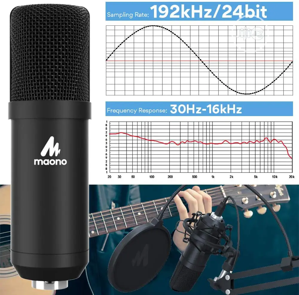 Maono Usb Microphone for Podcast -Au04