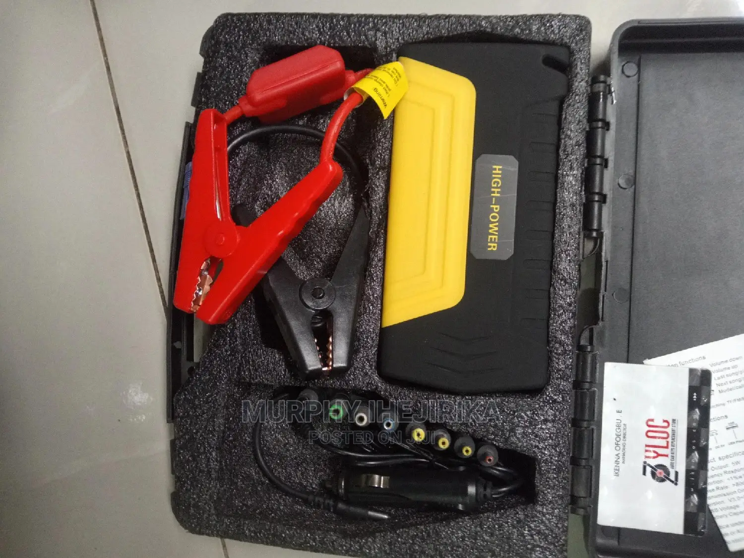 Automatic Emergency Mobile Power Supply. Jump Starter