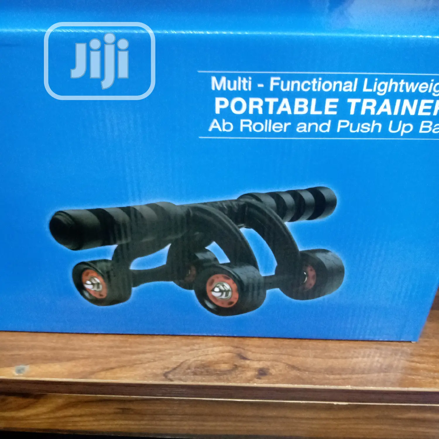 Portable AB Roller and Push Up Bar
