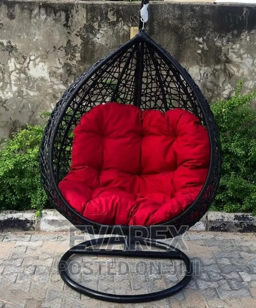 Single Big Swing Chair Brown. Black Swing Chair,