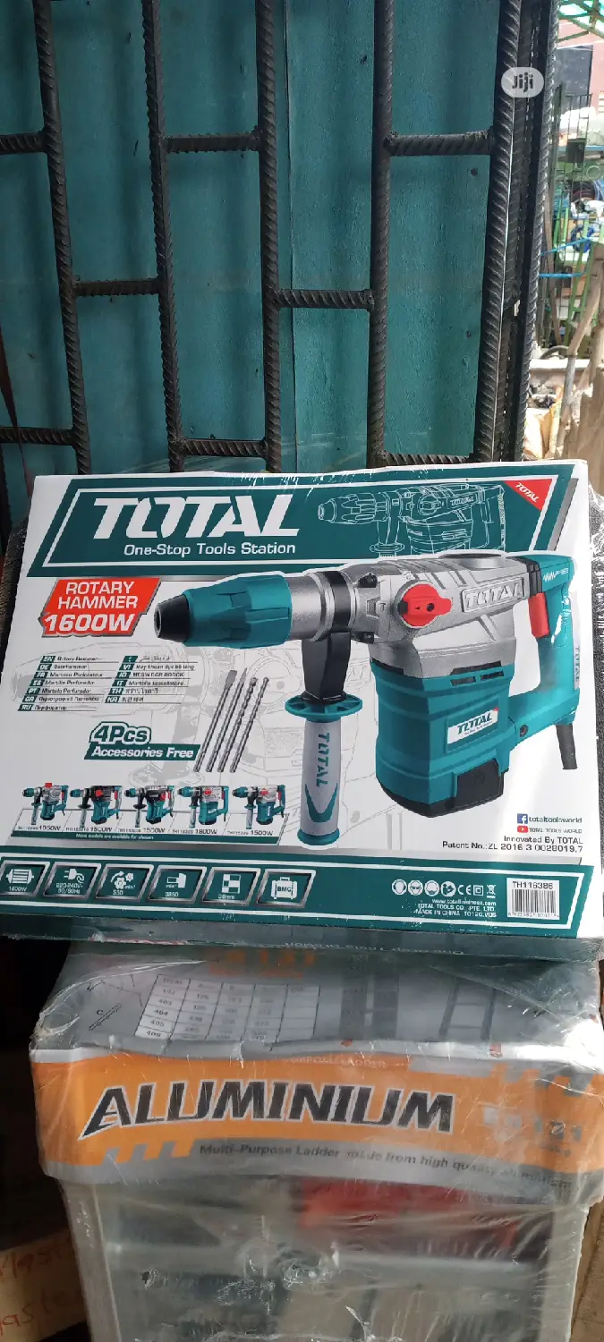 1600w Rotary Hammer 38mm