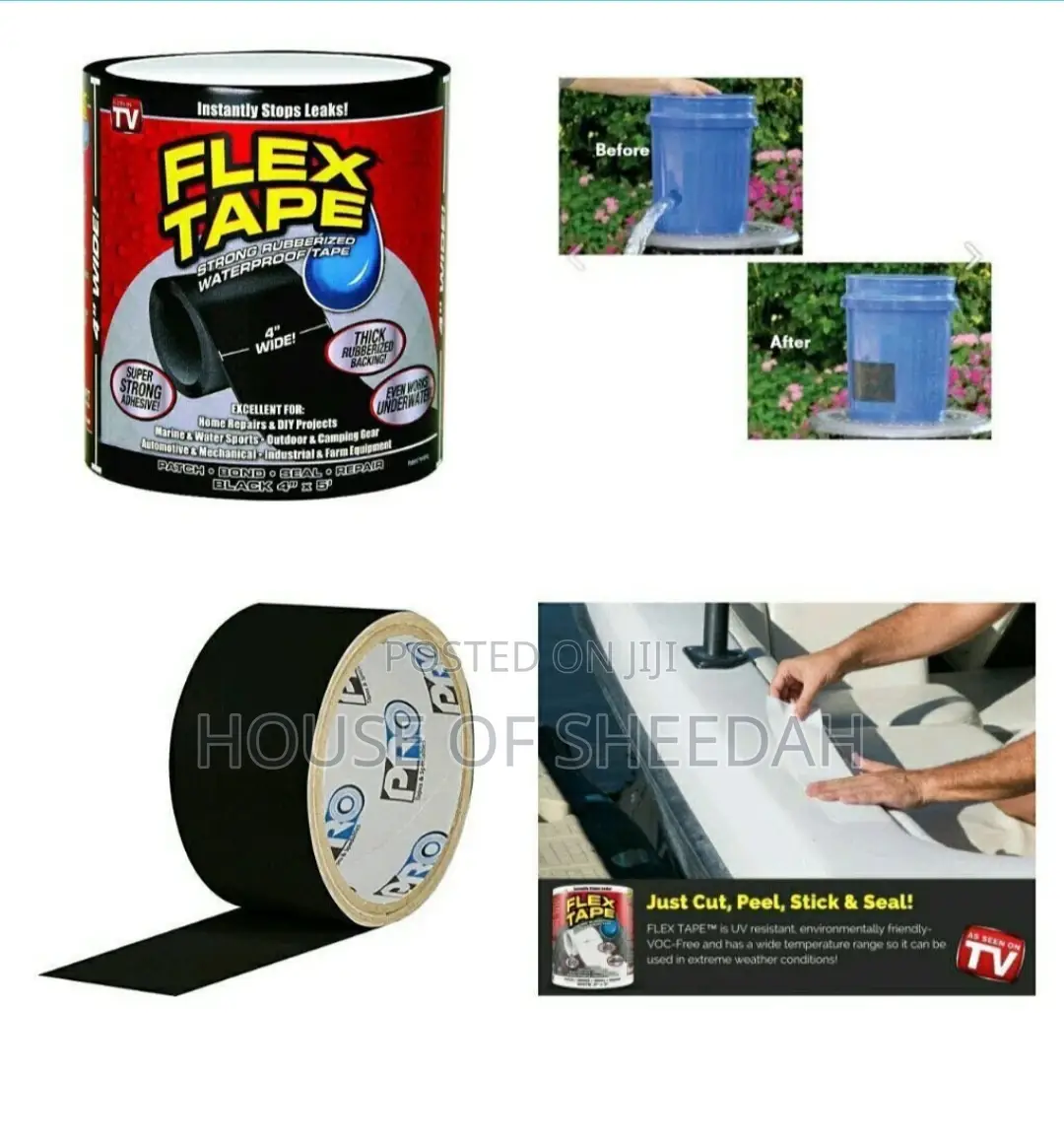 Flex Tape (Strong Adhesive Repair Tape)