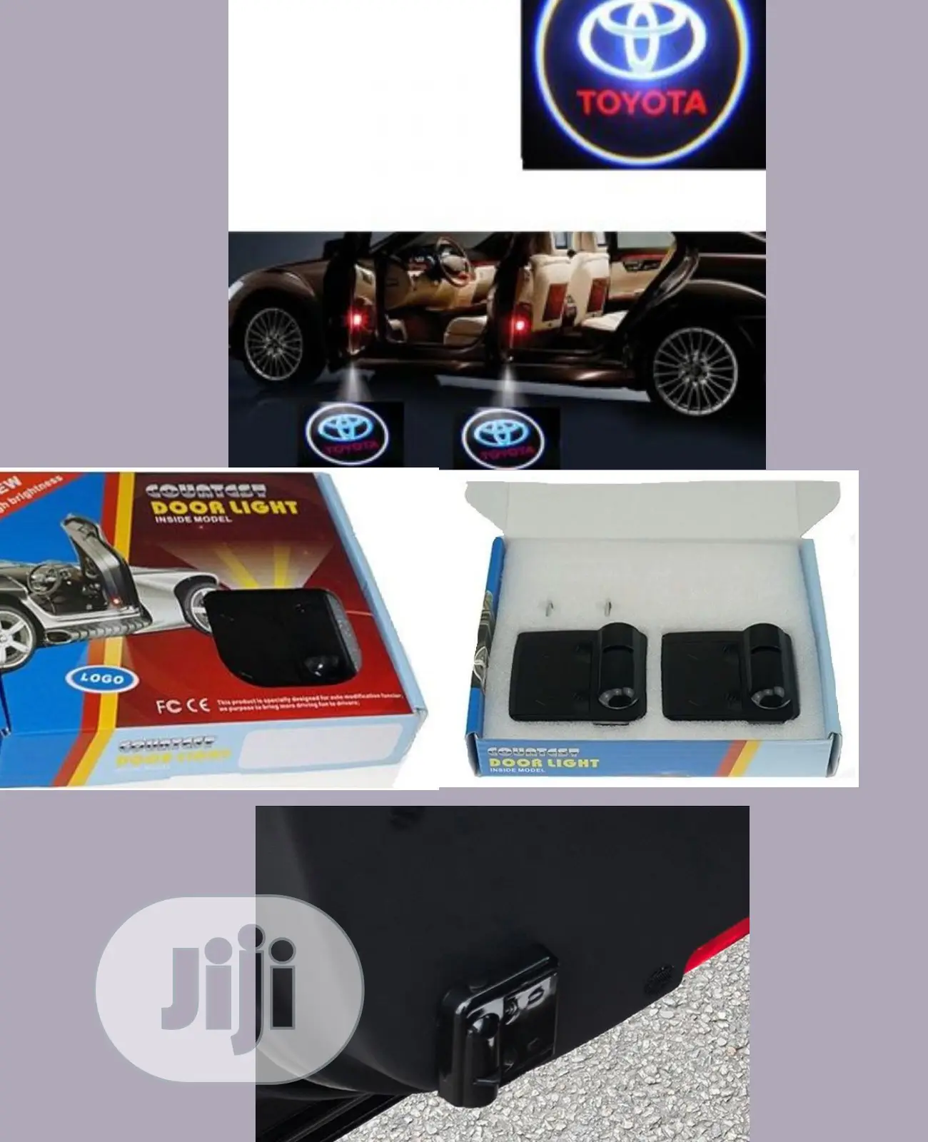 Toyota Wireless LED Car Door Welcome Light Logo Projector