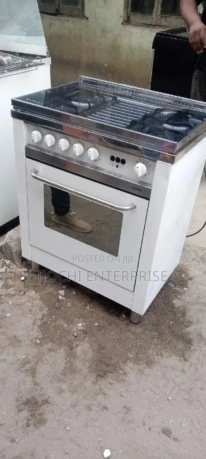 Gas Cooker With Oven. Oven
