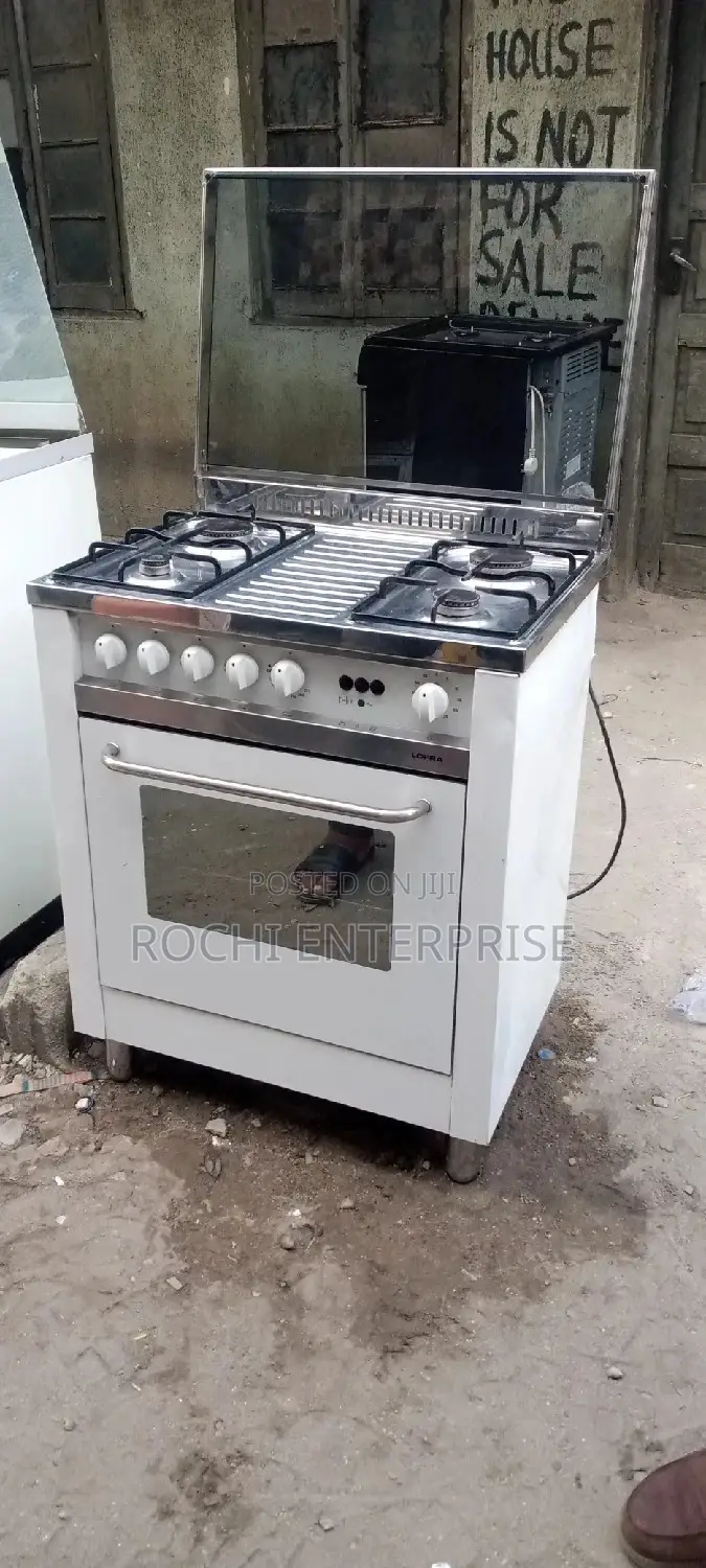 Gas Cooker With Oven. Oven