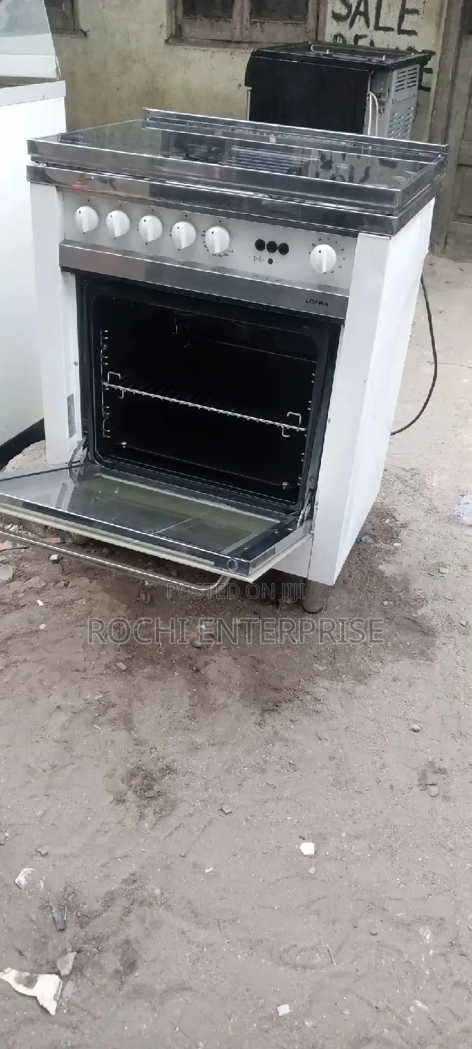 Gas Cooker With Oven. Oven