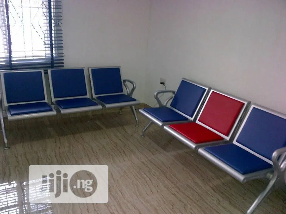 3 in 1 Office Leather Waiting / Airport Chair