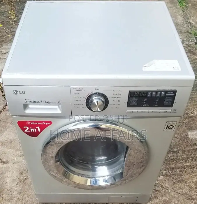 Lg 8kg Wash and Dry Washing Machine Inverter Drive+(Delivery