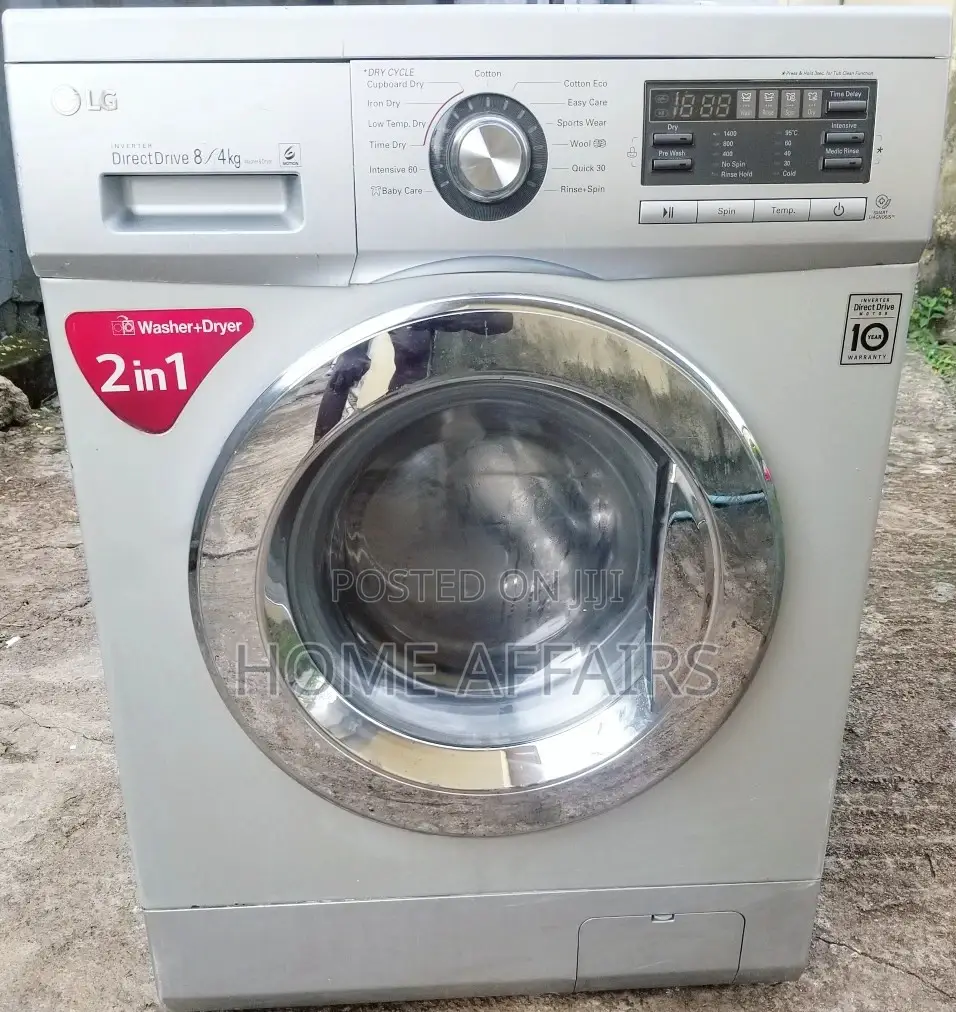 Lg 8kg Wash and Dry Washing Machine Inverter Drive+(Delivery