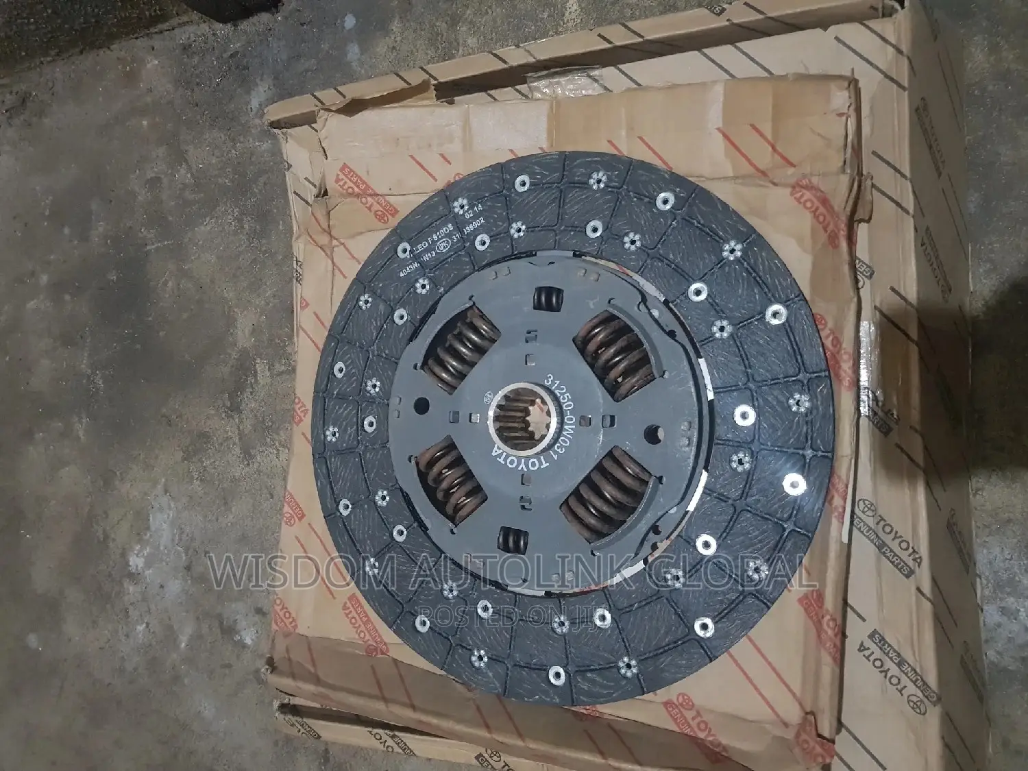 Clutch Plate(Disc) Toyota Land Cruiser 1FZ,1HZ (31250-0w031)