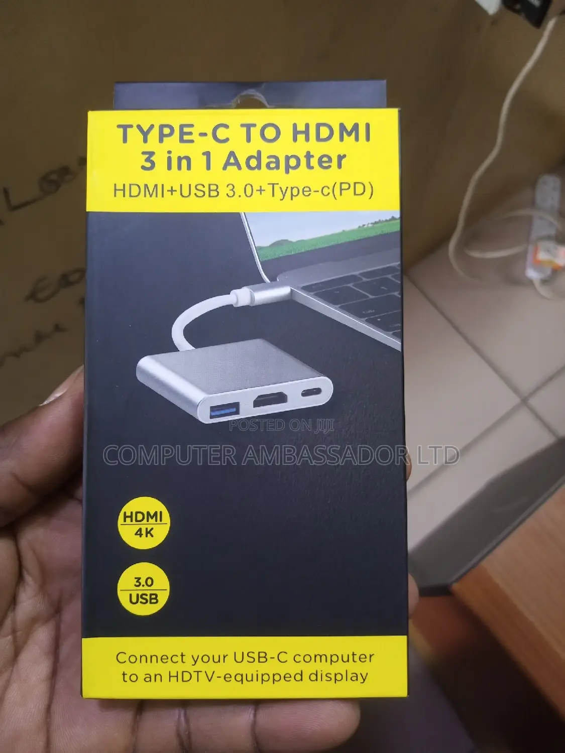 Tyce to Hdmi Converter, 3 in One Converter