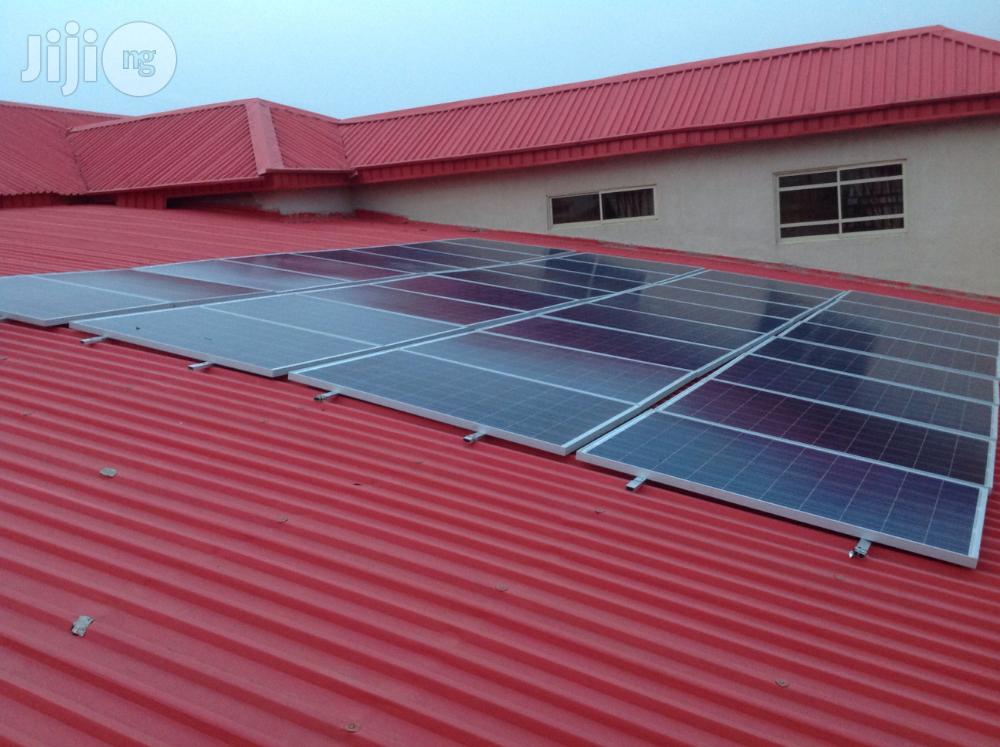 10kva Inverter With 30 Battery Bank And 8kw Solar Energy