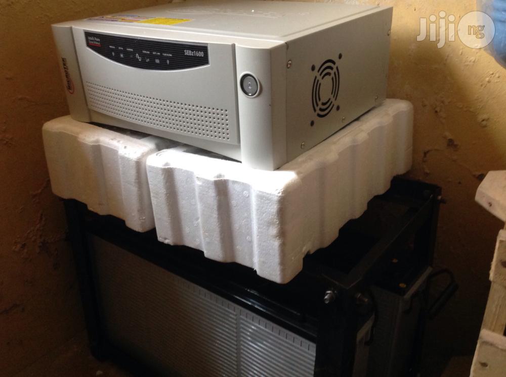 1.5kva Inverter With 2 100ah Deep Cycle Batteries