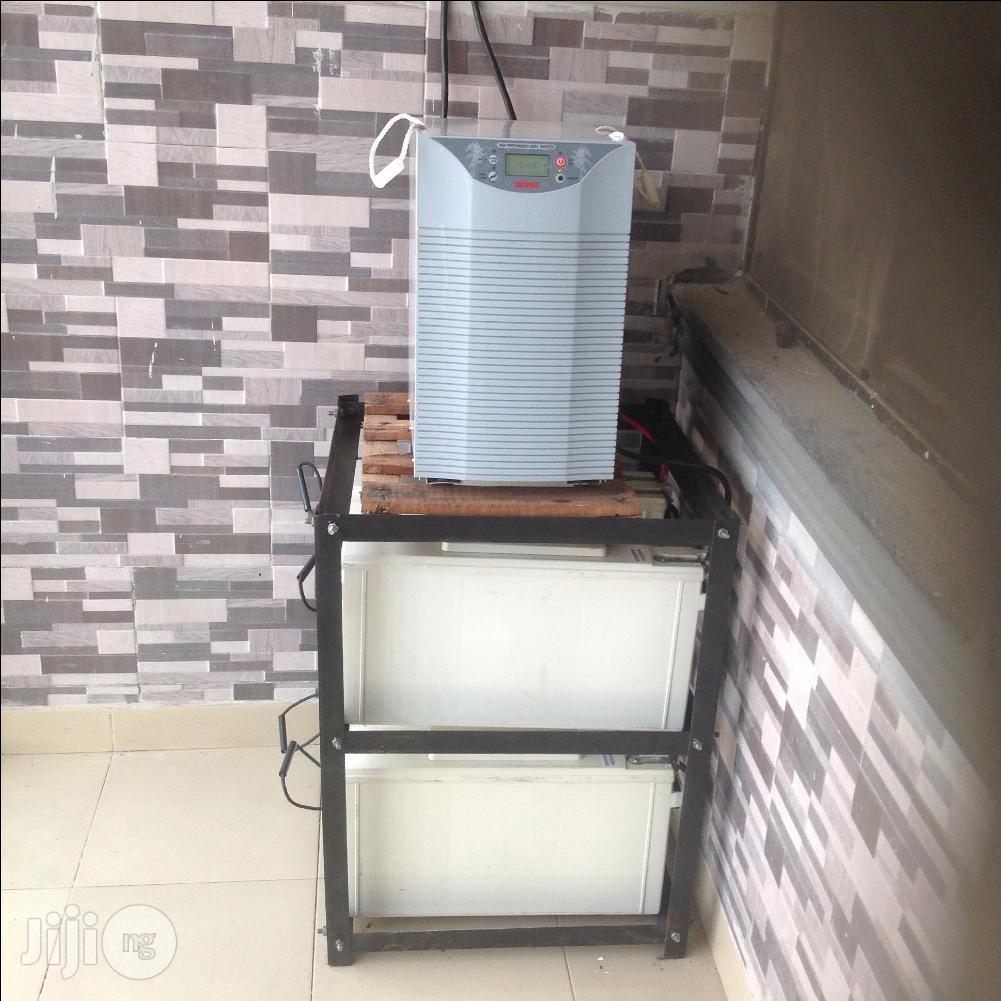 3.5kva/48v Inverter System With 4 150ah Deep Cycle Batteries