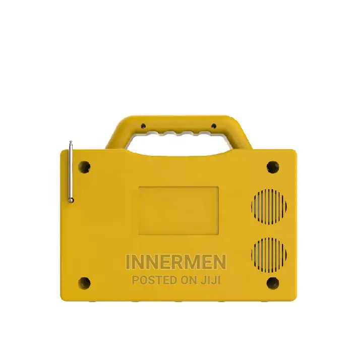 Portable Lighting Energy Kit + Solar Panel - 100W Inverter