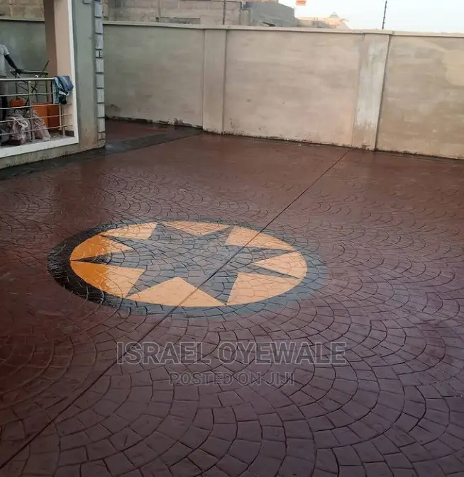 Floor Stamping and Polishing