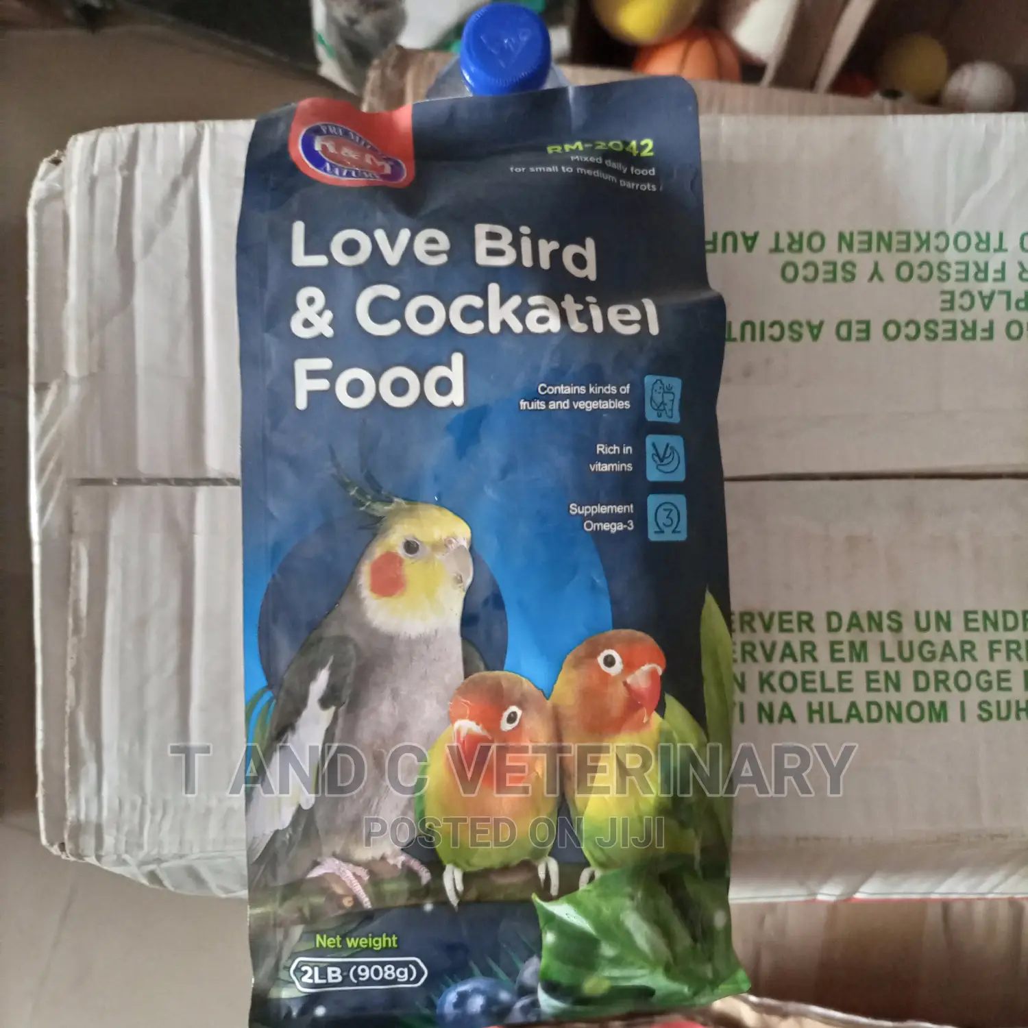 Love Bird and Cockatiel Food