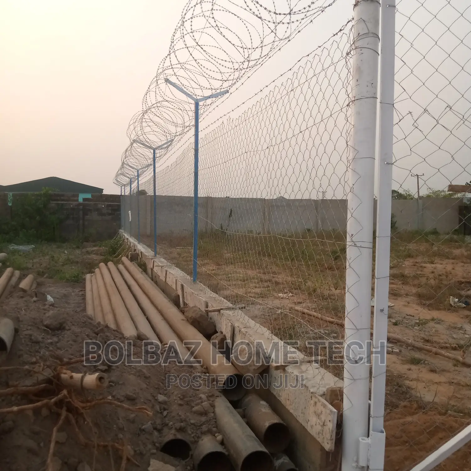 Fence Wire; Chainlink and Barb Wire