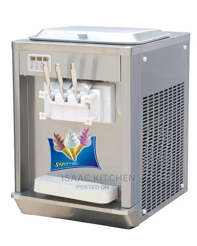 Table Top 3 Nozzle Ice Cream Machine