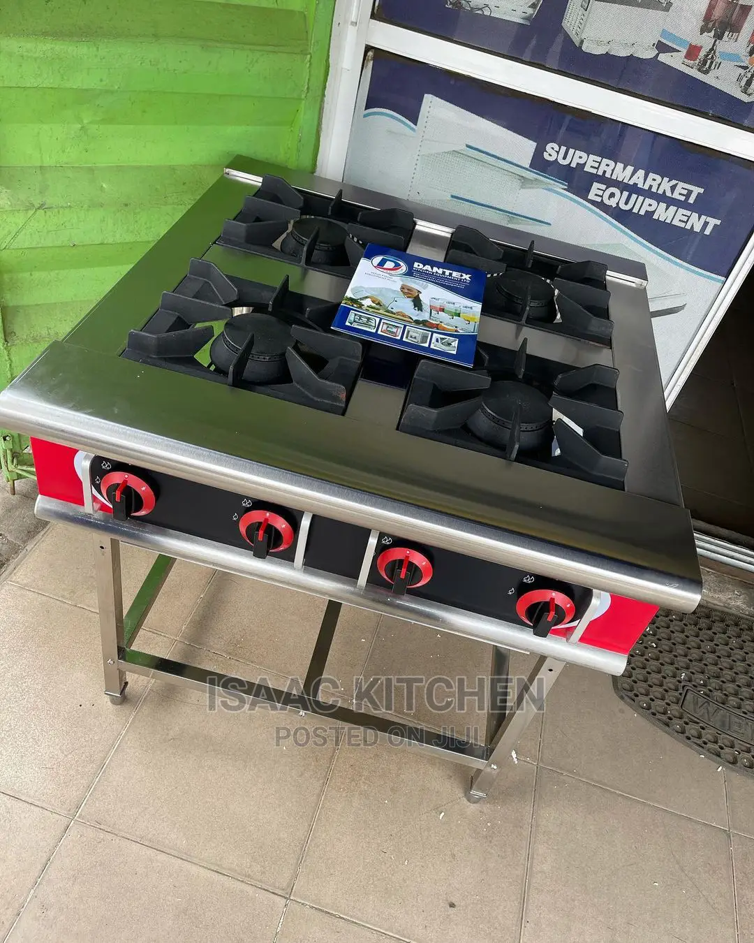 4 Burner Gas Cooker Without Oven