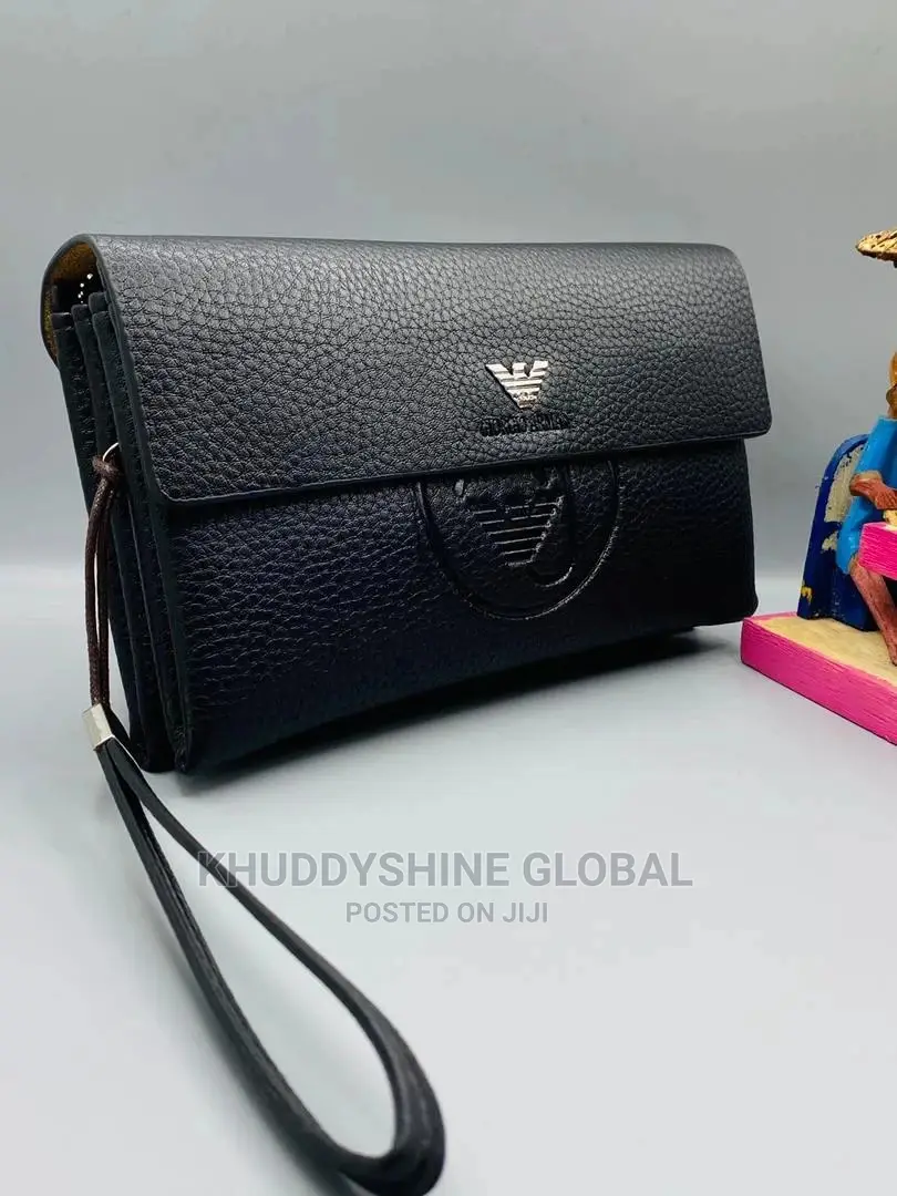 Hand Bag Cowhide Branded Bags Luxury Bolso Hombre Envelope