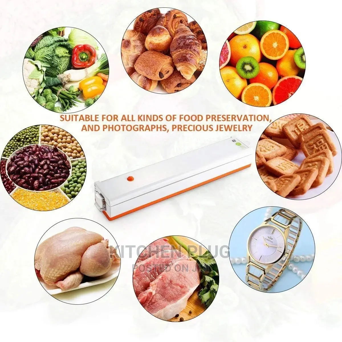 Bag Sealer and Vacuum Packing Device