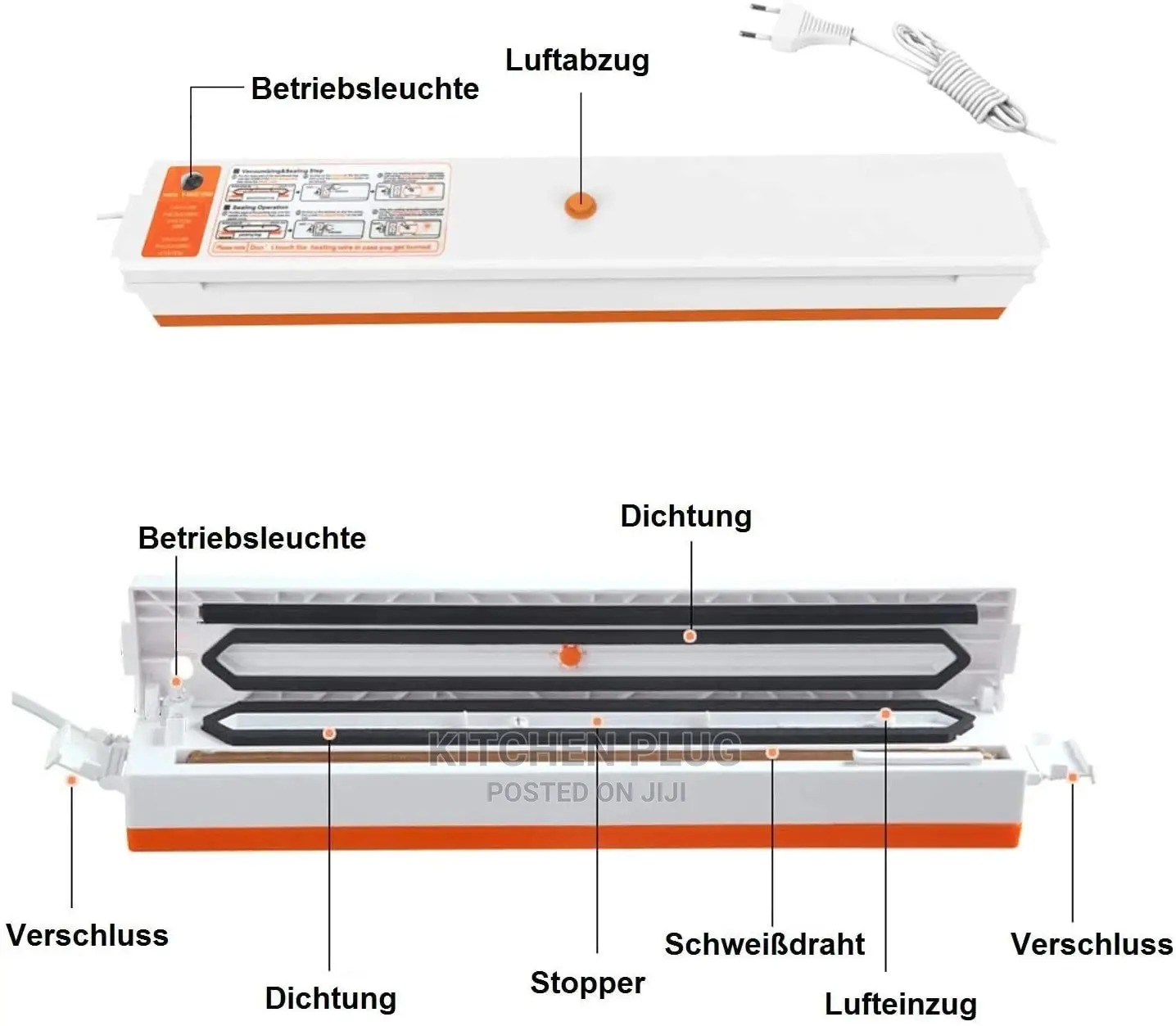 Bag Sealer and Vacuum Packing Device