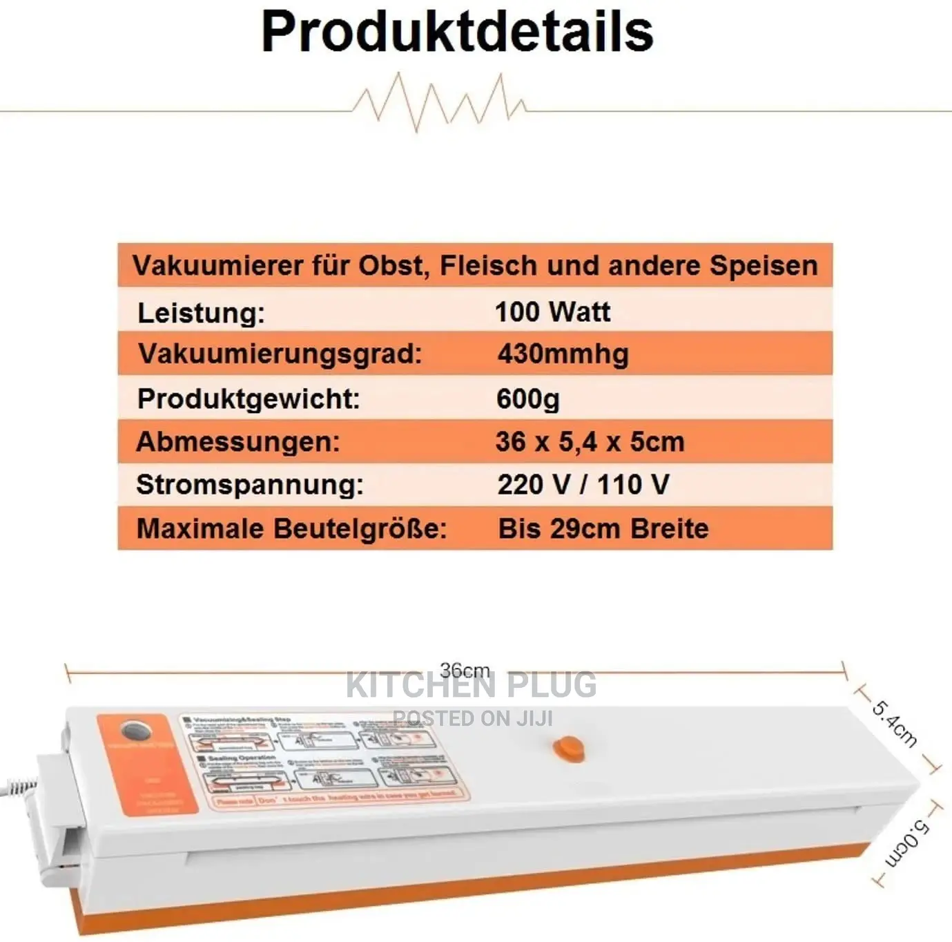 Bag Sealer and Vacuum Packing Device